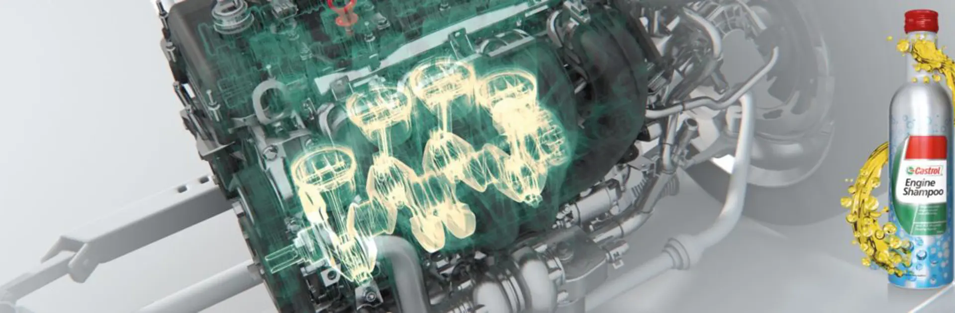 Castrol Engine Shampoo Banner